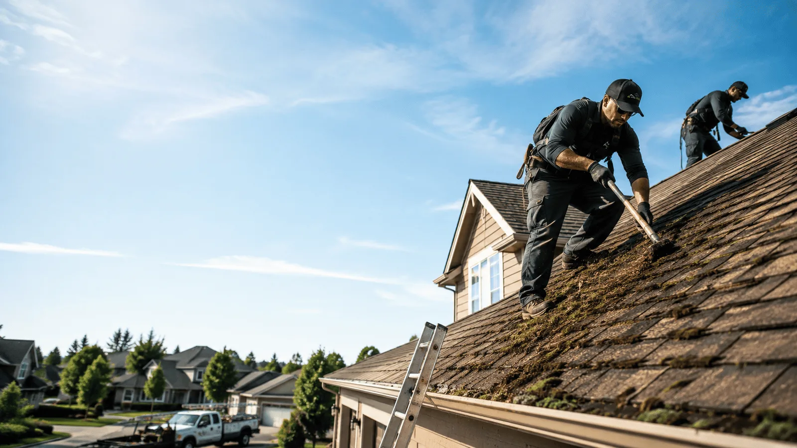 Roof Moss Removal in Monticello, MN near me